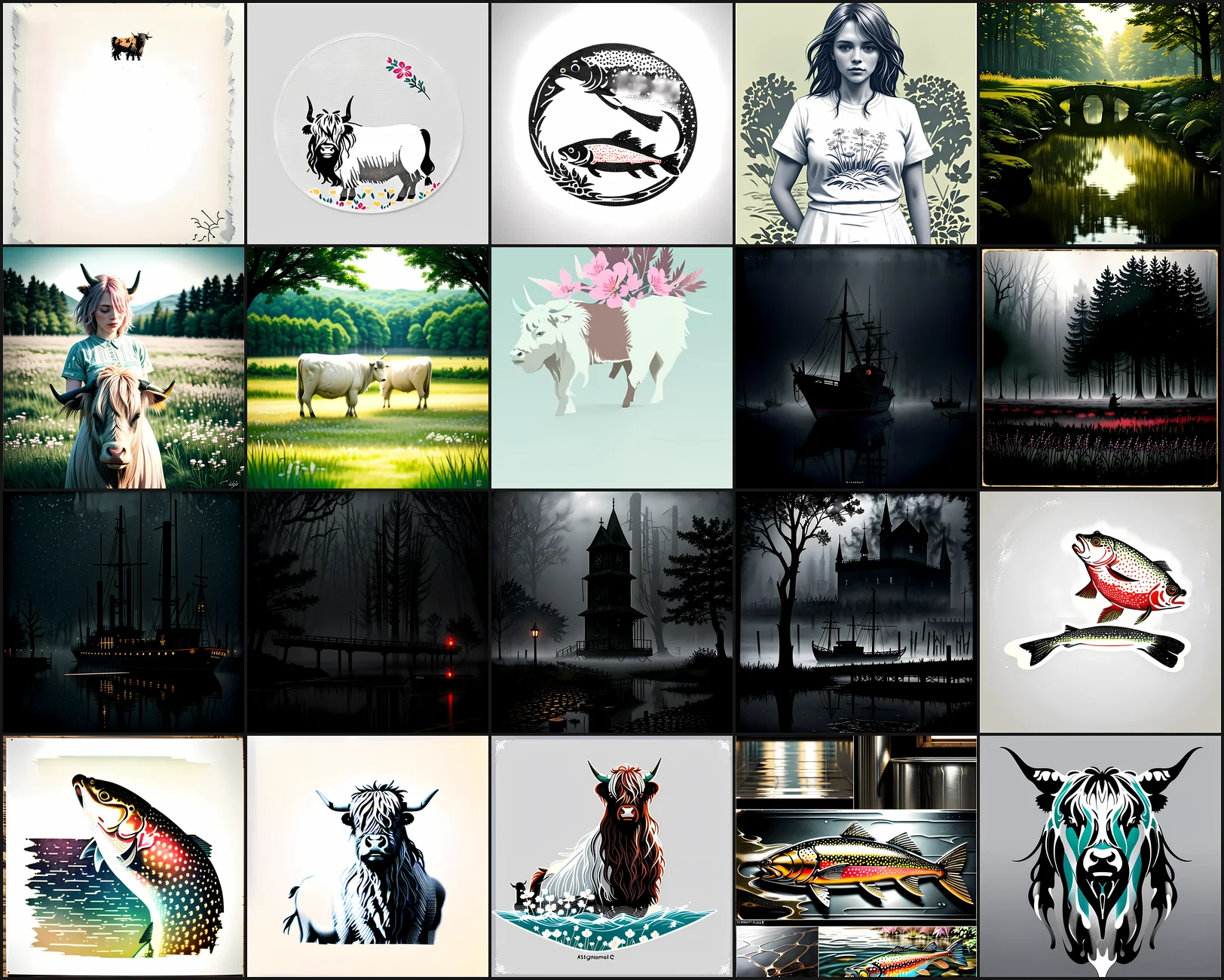 Hobbies & Outdoors Clipart Bundle 03 Clipart Preview