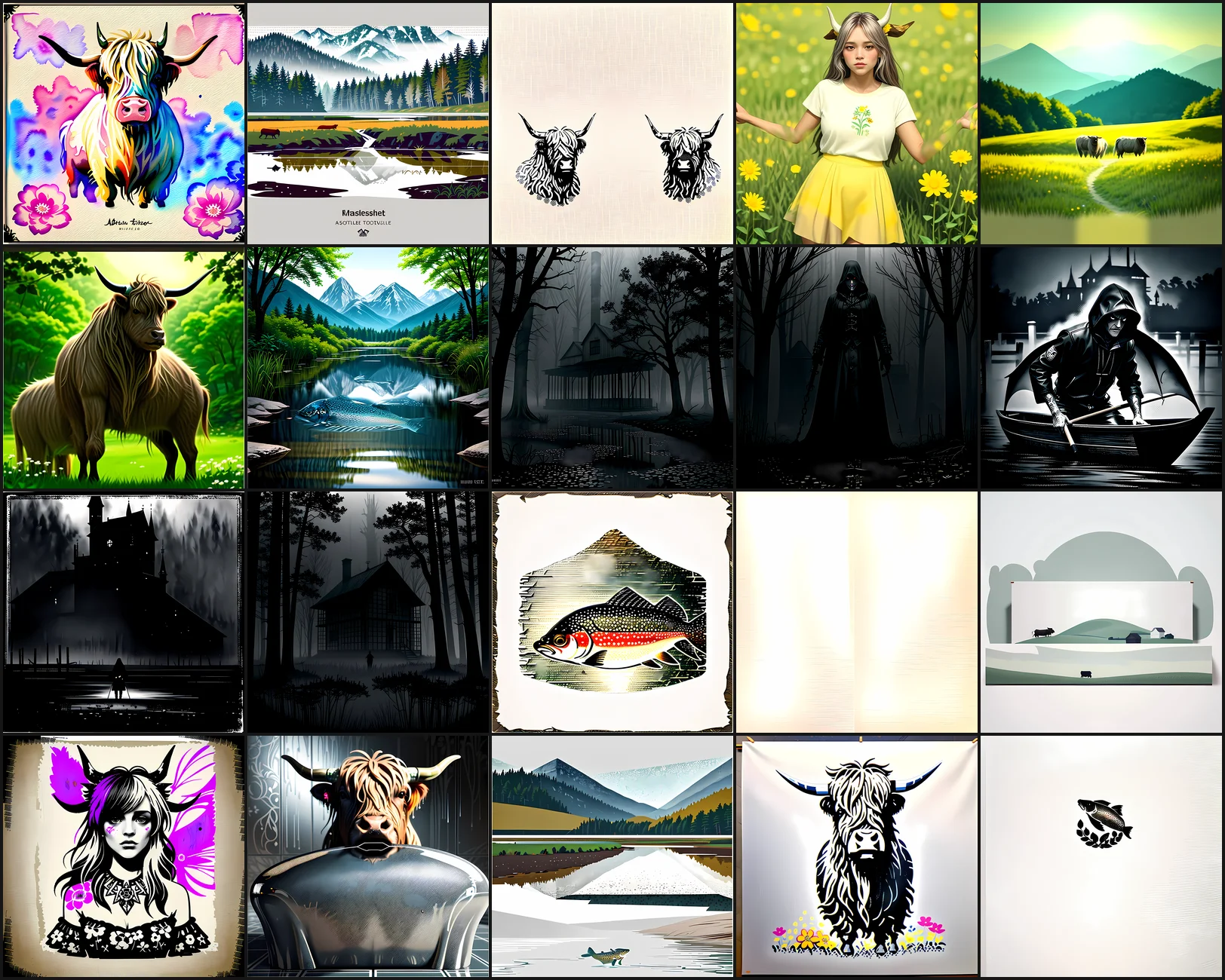 Hobbies & Outdoors Clipart Bundle 06 Clipart Preview