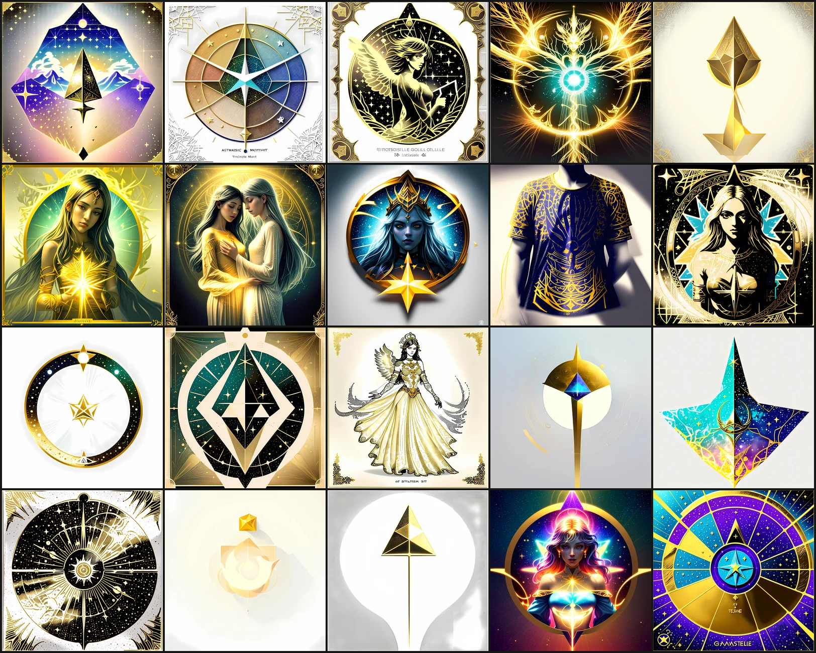Mystical & Tarot Clipart Bundle 03 Clipart Preview
