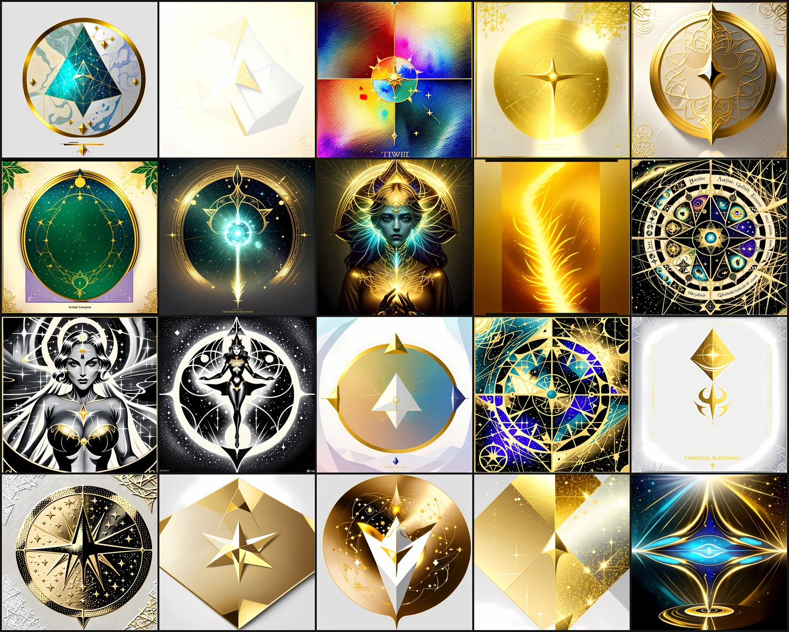 Mystical & Tarot Clipart Bundle 04 Clipart Preview